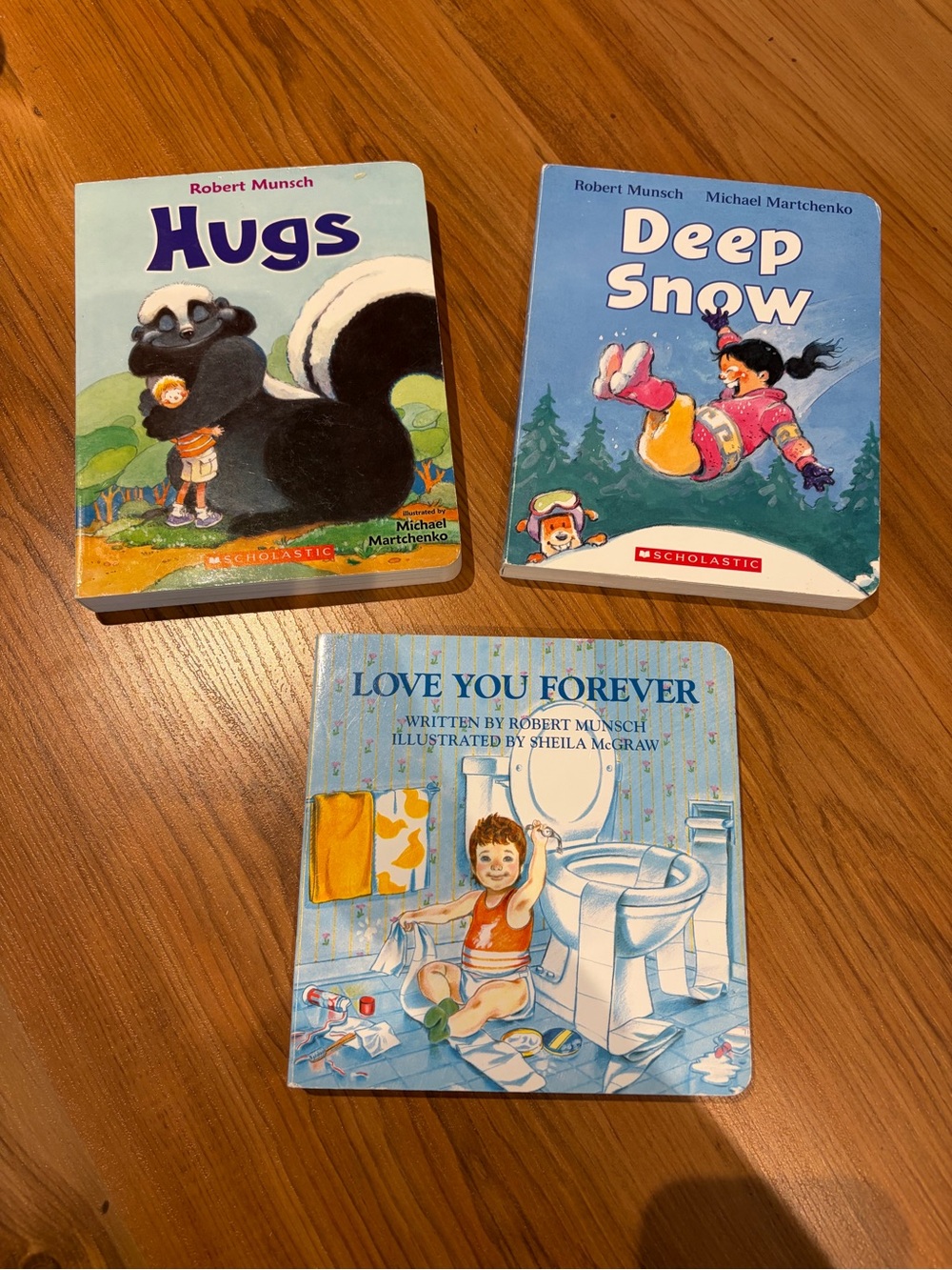 3 Robert Munsch Board Books